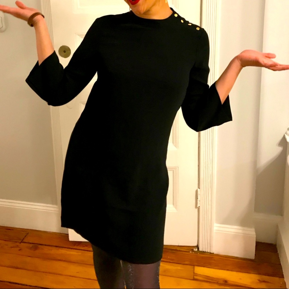 H&M Black Mini Dress